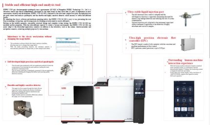 دستگاه کروماتوگرافی گازی-طیف‌سنجی جرمی EXPEC 3700 (GC-MS) تجهیز دانش پترو آزما