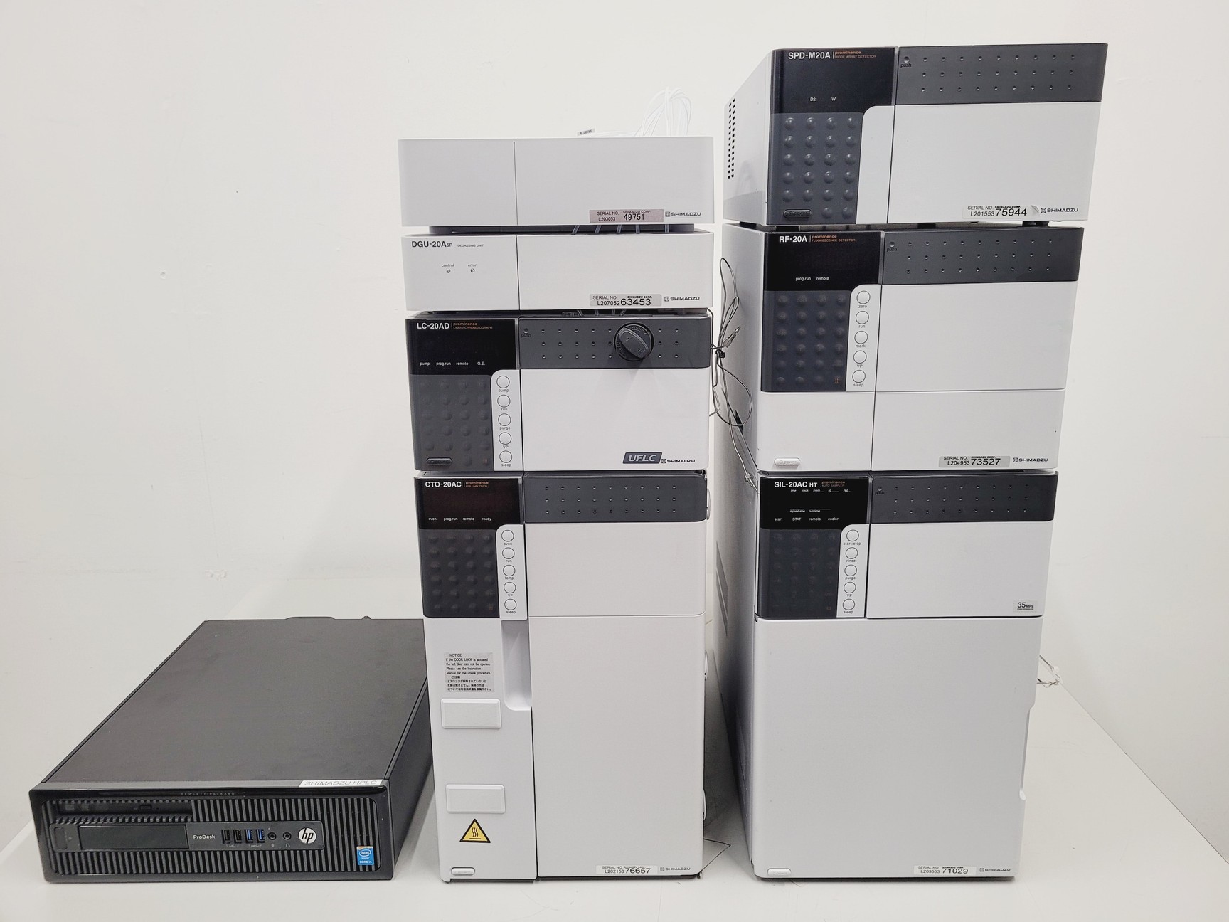 Shimadzu Prominence 20 UFLC HPLC System (1) Shimadzu Prominence 20 UFLC HPLC System از تجهیز دانش پترو ازما